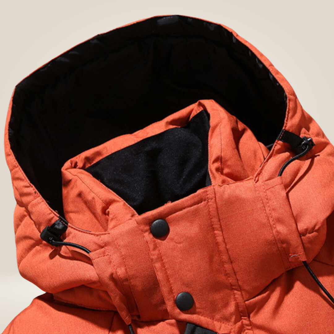 HARPER | Goose down parka with functional pockets - Liora Melbourne