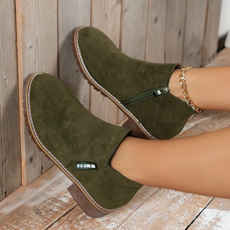 MARY | Ankle boots with thick sole - Liora Melbourne