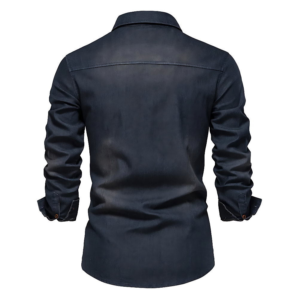 JACK | Denim jacket with chest pockets - Liora Melbourne