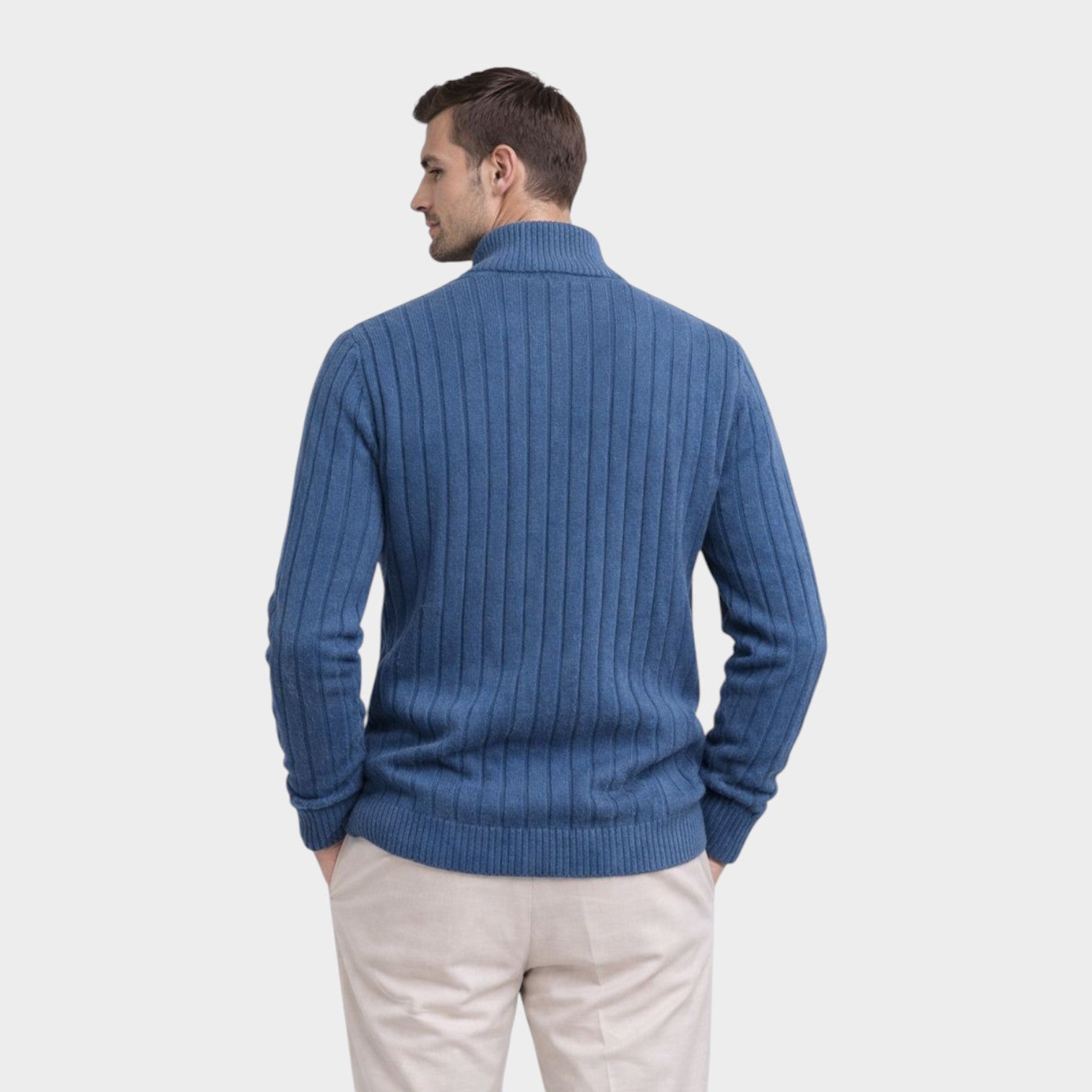 NOAH | Knit zip jumper
