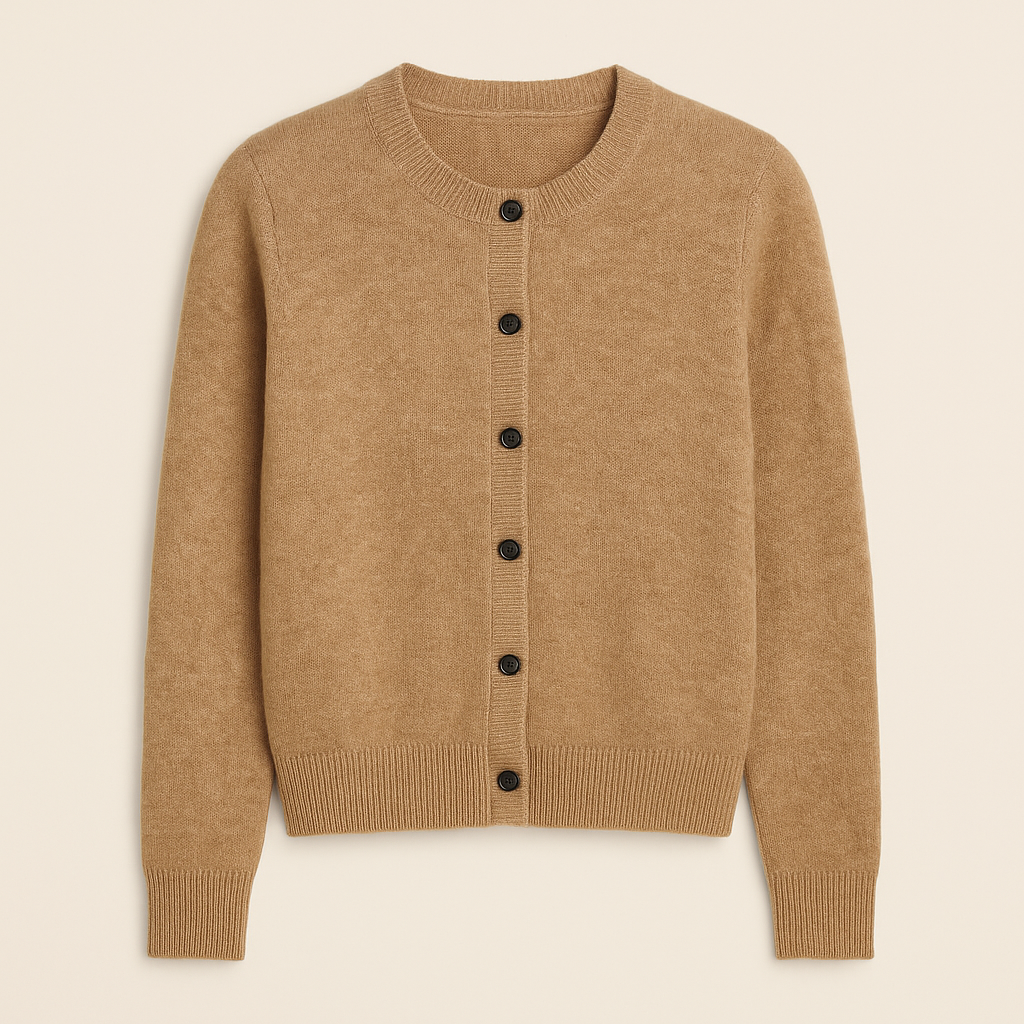MIA | Button-front cardigan with ribbed trim