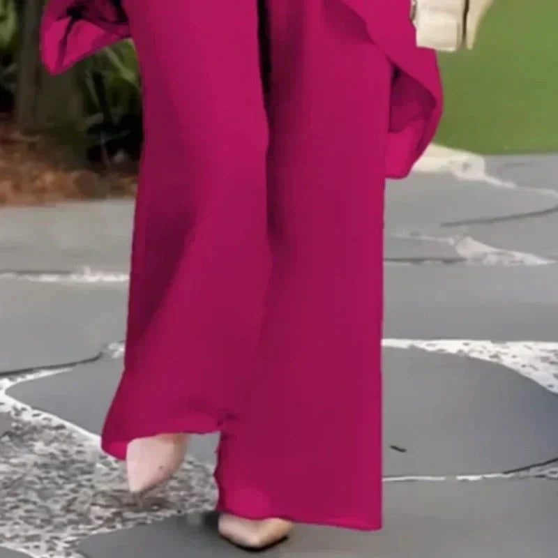 HERLENE | Set with wide-leg pants - Liora Melbourne