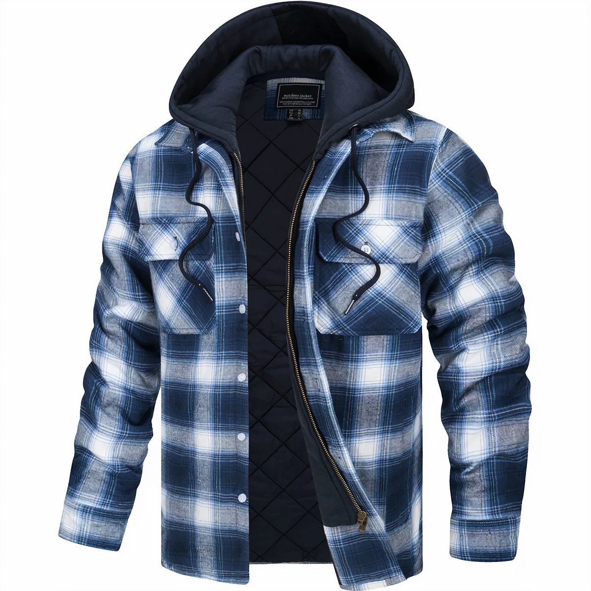 OLIVIA | Jacket with check pattern - Liora Melbourne