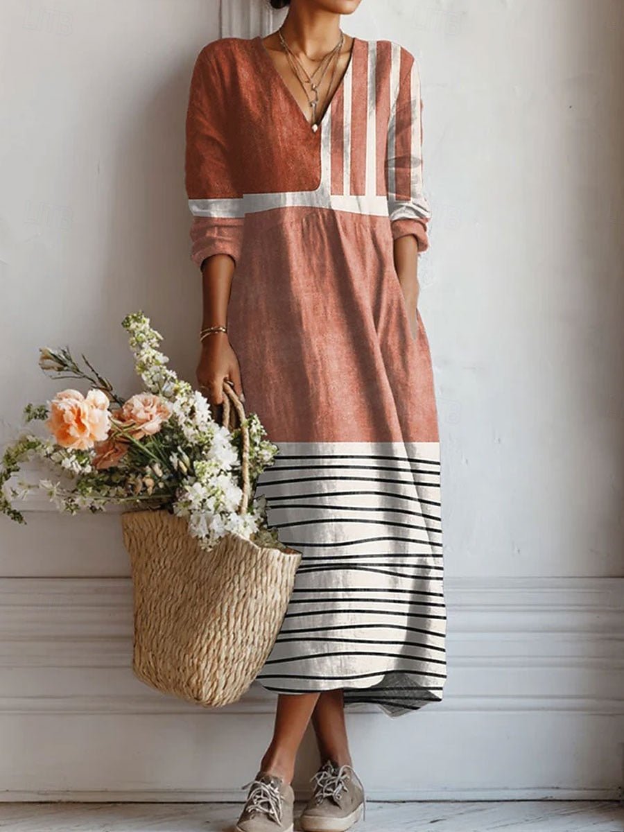 ZOEY | Relaxed dress with pockets - Liora Melbourne